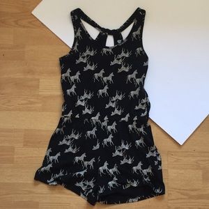 Old Navy©️ zebra print jumpsuit